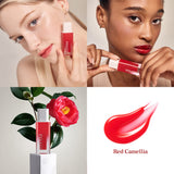 [Pinate] Natural Bloom Lip Oil Serum - Red Camellia